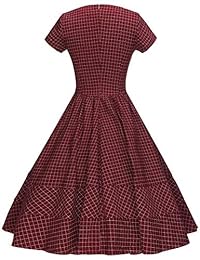 GownTown Vestido elástico para mujer, estilo vintage de los años 50