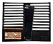 AG Wallets Genuine Leather Men's Long Id 19 Credit Card Wallet Black