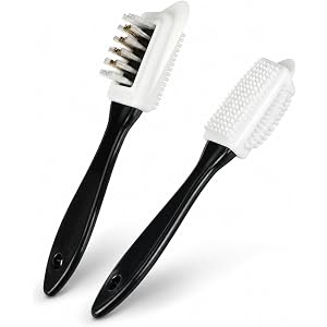 1 Pack Suede Shoe Brush, Double Sided Cleaning Tool for Nubuck Sneakers Boots Bags Shoe Care