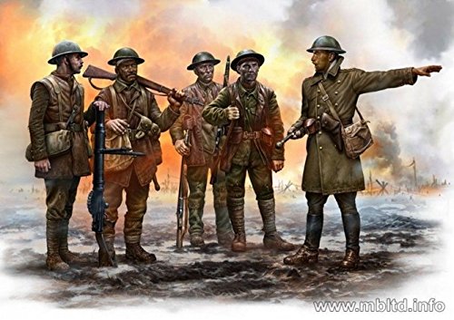 !!!NEW!!! BRITISH INFANTRY, SOMME BATTLE PERIOD, 1916 1/35 MASTER BOX 35146