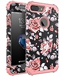 OBBCase iPhone 7 Plus Case,[Heavy Duty]Three Layer Hybrid Sturdy Armor High Impact Resistant Protective Cover Case For iPhone 7 Plus(Only For 5.5