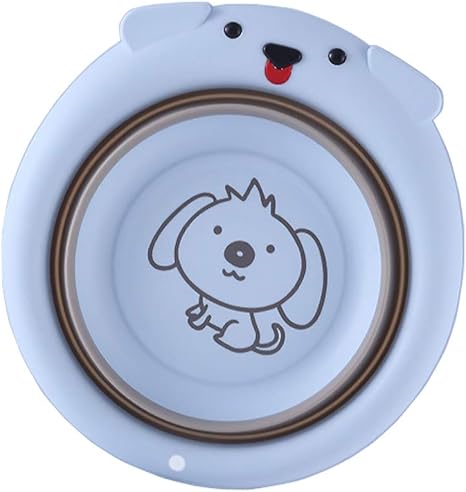 Amazon Asim Kitchen 洗面器 折りたたみ 洗い桶 バケツ たらい 折りたたみ 用途いろいろ 赤ちゃんの洗面器 赤ちゃんの折りたたみ 洗面器 ブルー 洗い桶 オンライン通販
