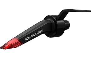 Ortofon Concorde Music Red Phono Cartridge Tool-Free Installation on S-shaped Tone Arms