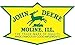 Vintage Style Oval John Deere Seed Hopper Decal
