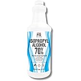 Moro Chemicals Isopropyl Alcohol 70% USP – 1L Bottle (32 fl oz) – Antiseptic Cleanser | Antibacterial Rubbing Alcohol – Made