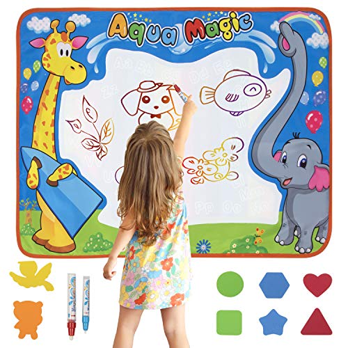 Stockyfy Aqua Magic Mat Water Doodle Mat Water Drawing Play Mat Size 29