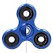 Fidget Spinner Toy Ultra Durable Stainless Steel Bearing High Speed 2-5 Min Spins Precision Metal Material Hand spinner EDC ADHD Focus Anxiety Stress Relief Boredom Killing Time Toys (02Blue)
