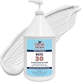 Rocky Mountain Sunscreen | KIDS SPF 30 Lotion -Broad Spectrum UVA/UVB Protection | Hawaii 104 Reef Act Compliant (Oxybenzone & Octinoxate Free) | Water Resistant 80 Min. | Gallon with Pump (128 Fl Oz)