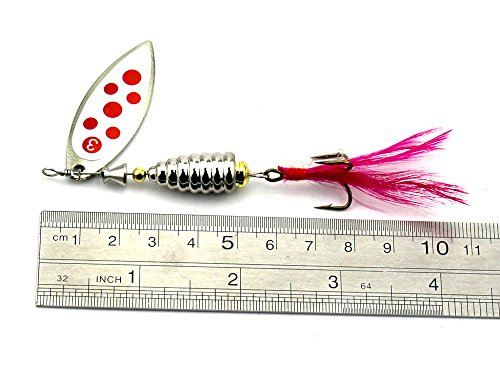 MELIP-Bass-and-Trout-Annihilator-Spinner-Fishing-Lure-Kit-Pack-of-6 MELIP-Bass-and-Trout-Annihilator-Spinner-Fishing-Lure-Kit-Pack-of-6