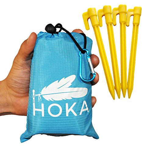 Outdoor Picnic Blanket 75”x 55”: Waterproof, Sandproof Camping Pocket
Blanket - Great for the for the Beach, Hiking, Festivals, Camping,
Backpacking, Travel (Stakes & Carabiner Included) Outdoor Picnic Blanket 75”x 55”: Waterproof, Sandproof Camping Pocket
Blanket - Great for the for the Beach, Hiking, Festivals, Camping,
Backpacking, Travel (Stakes & Carabiner Included)