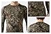 TSLA Men's UPF 50+ Compression Shirts, Cool Dry Long Sleeve Athletic Tops, Sports Baselayer Workout Shirt, Zero Camo Green, Medium