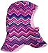 N'Ice Caps Kids Unisex Sherpa Lined Micro Fleece Balaclava Crusader (2-3yrs, purple/fuchsia/turq/pink)