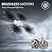 Brushless Drone with Camera for Adults - Force 1 Drone F100 Ghost Drone Compatible GoPro Camera Drones with HD 1080p Drone Camera and Extra Long Range Drone Battery