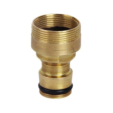Spriessen Solid Brass Threaded Water Hose Fitting Kitchen Pipe