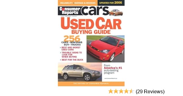 Consumer Reports Used Car Buying Guide Consumer Reports 9780975538869 Amazon Com Books