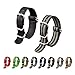 Ritche 2PC Watch Band with 1.5mm Thickness Quality Nylon Nato Strap and Heavy Duty Brushed Buckle