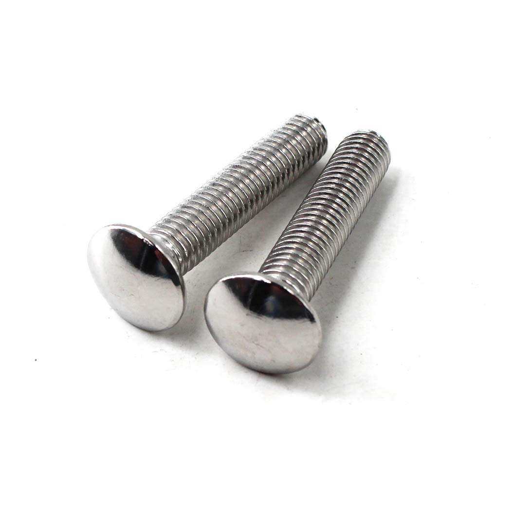 M8x45 Carriage Bolts 304 Stainless Steel Square Bolts (Pack of 20)