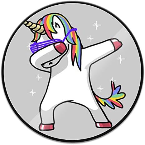 Awesome Mounts and Stands,Expanding Stand Grip Pop Mount Socket for Smartphones, iPhone and Tablets - Unicorn Hip Hop Funny Magic Black