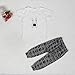 FEITONG 1Set Infant Toddler Baby Boy's Short Sleeve T-Shirt Tops+ Pants (12 Months)