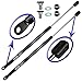 Two Rear Glass Gas Charged Lift Supports For Back Window On Hatch For 1994-1998 Nissan Pathfinder, 1997-2000 Infiniti QX4, Early Production 1999 Nissan Pathfinder. WGS-119-2