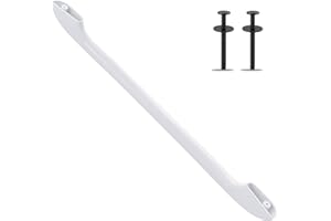 POUOH 316443601 Oven Door Handle Replacement Compatible with Kenmore Frigidaire Electrolux Electric Oven Range Stove（Include 2Pcs 316433300 Oven Door Handle Screws）