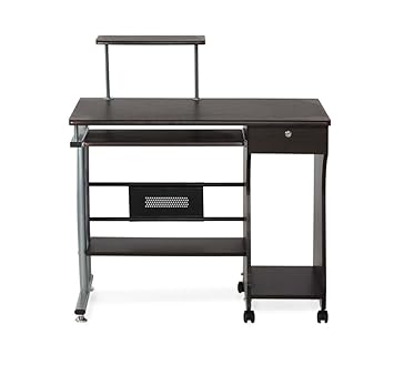 Nilkamal Gamma Computer Table (Walnut)