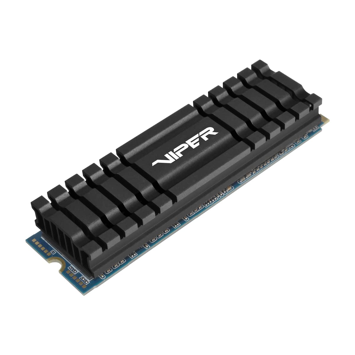 Patriot Viper VPN110 512GB Internal SSD with Heatshield - NVMe PCIe Gen3 x 4 - M.2 2280 - Solid State Drive - VPN110-512GM28H "