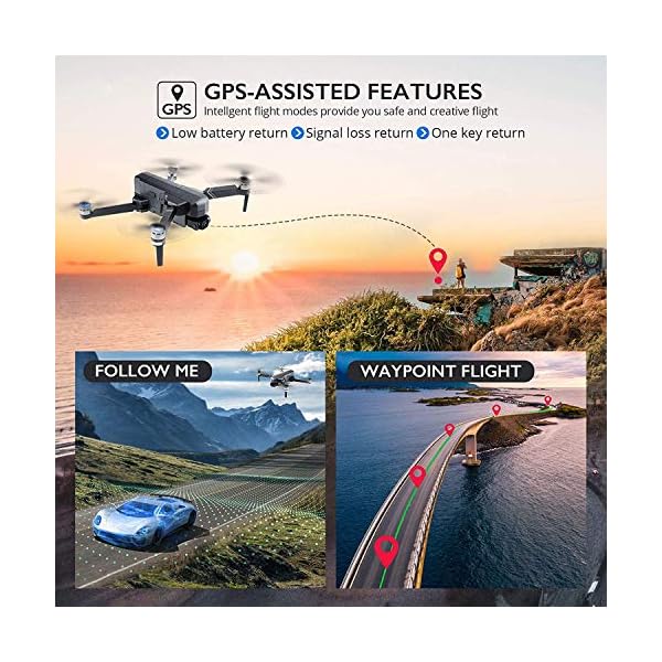 F11 4K PRO GPS Drone, Taotuo 5G WiFi FPV Drone with 4K HD Camera, 2-Axis Gimbal and Brushless Motor, Foldable RC… – Bild 3
