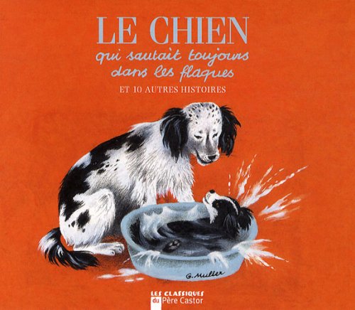 Le  chien qui sautait toujours dans les flaques
