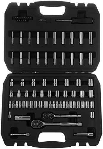 Amazonbasics mechanics socket set | 85-piece