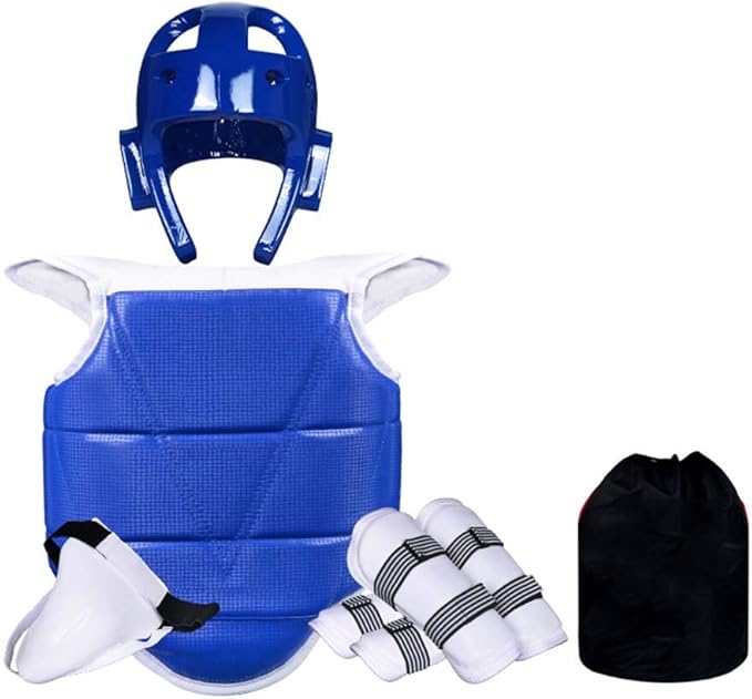 Taekwondo protective gear kit, Thicken and Durable,Shoulder Widen