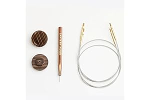 Lantern Moon Swivel Interchangeable Cords, Set of 2, 2 Wooden end caps and 1 Tightening Tool (16" / 40 cm)