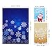 Cabilock 30PCS Christmas Bags with Ribbon: Assorted Sizes Holiday Foil Wrapping Sacks Pouches Christmas Wrap Bag for Xmas Presents Party Favor