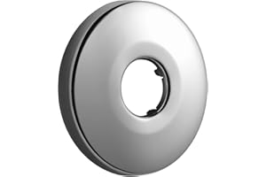 OFFO Shower Arm Flange 2.5" in Outer Diameter Replacement Shower Head Arm Escutcheon Plate Suitable for Most Brands Shower Head Arms, Chrome
