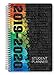 Dated Middle School or High School Student Planner for Academic Year 2019-2020 (Block Style - 5.5