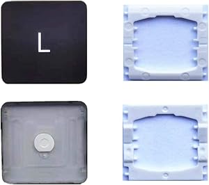 Replacement Individual L Key Cap and Hinges are Applicable for MacBook Pro A1706 A1707 A1708 Keyboard to Replace The L Key Cap and Hinge