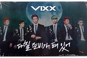 VIXX - On and On (3rd Single Album) CD + Photo Booklet + Book Mark + Extra Gift Photocards Set