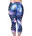ZERDOCEAN Women's Plus Size Lightweight Printed Capri Leggings style-045 3X