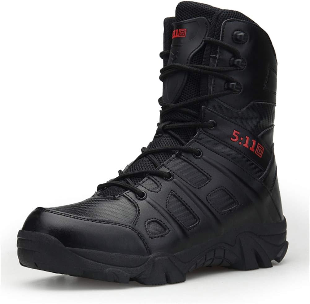 Men's Outdoor Military Boots Spring and Summer Hiking Shoes Commando Desert Tactical Snow Boots Waterproof and Wearable