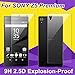 [4Pack] Tempered Glass Screen Protector for Xperia Z5 Premium Glass 2Front and 2Back 0.33mm 2.5D 9H Hardness [Anti Scratch][Anti-Fingerprint] Bubble Free.