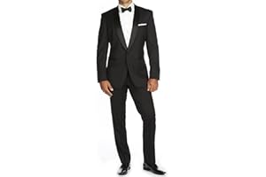 Braveman Men's Shawl Lapel Runway Tuxedo