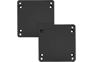 Zorqon 2Pcs Mounting Plate Replace for 1036, Compatible with Scotty 1026 Swivel Mount, 2606 and 2612 Pedestal Risers, Black