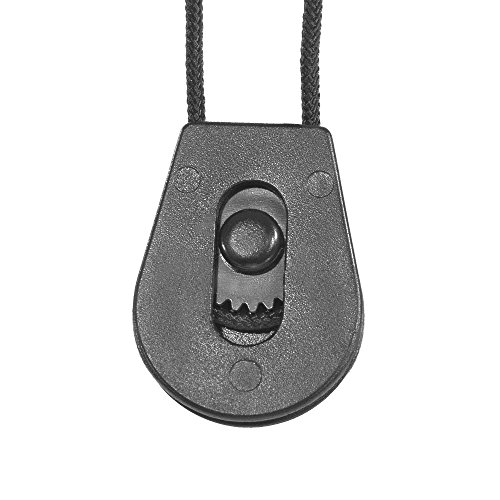 Wheeled Cord Lock Stopper (10 Pack) Heavy Duty Clamp Toggle End Cord Slider for Shock Cord