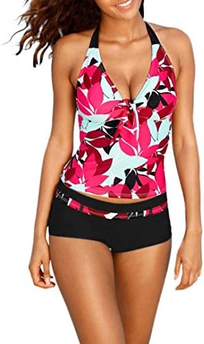 Beach Swimwear,MEIbax Women Tankini Sets with Boy Shorts Ladies Swimwear Two Piece Swimsuits