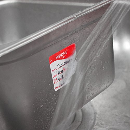 DayMark Item/Date/Use by/Shelf Life Dissolvable Label, 2" x 2" (Roll of 250)