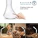 GREEMPIRE Desk Lamp Eye-Caring LED Desk Lamp Dimmable Desk Lamps Built-in LCD Display Temperature, Clock, Calendar, 4000K Touch Control for Bedside Table, Bedroom