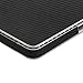 Skinomi Black Carbon Fiber Full Body Skin Compatible with Microsoft Surface Pro 4 2015 / Surface Pro 5 2017 (Full Coverage) TechSkin with Anti-Bubble Clear Film Screen Protector