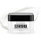 Relumins RESIST Rapid Repair Cream with Retinol Elasticity Booster Solution, Hydrating Night Treatment - 50g
