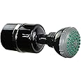 Crystal Quest Shower Filter with Shower Head - Black - Advanced Multi Stage Filtration for Cleaner Water - Removes Chlorine, Heavy Metals - Promotes Healthier Skin, Softer Hair - Long-Lasting