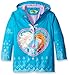 Western Chief Kids Disney Character lined Rain Jacket, Frozen Anna and Elsa, 6